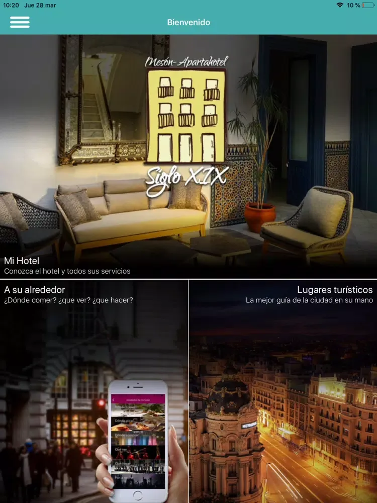 Apartahotel Siglo XIX iPad  سکرین شاٹس