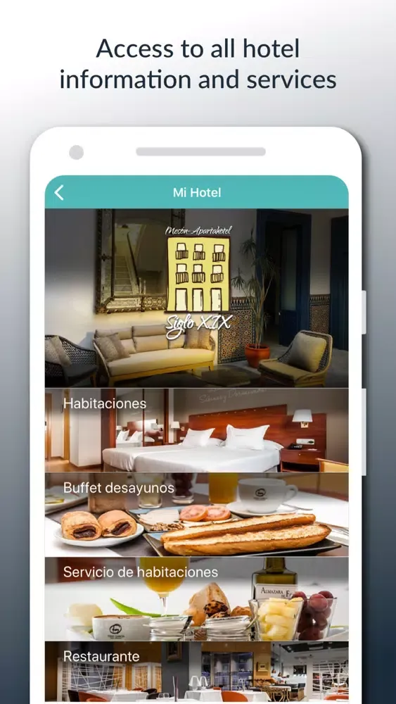 Apartahotel Siglo XIX سکرین شاٹس