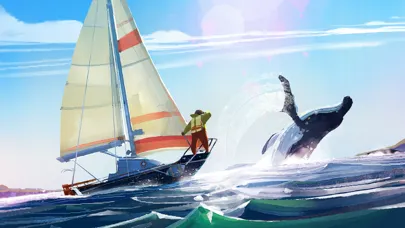 Capturas de tela do Old Man's Journey