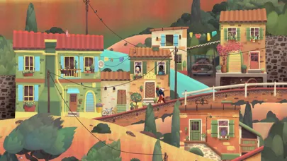 Capturas de tela do Old Man's Journey