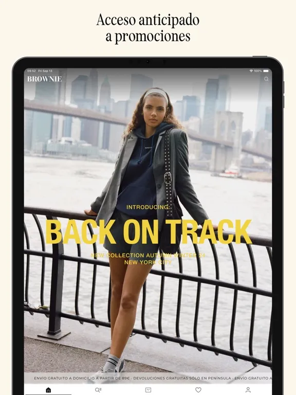 Capturas de tela do BROWNIE - Womenswear iPad 