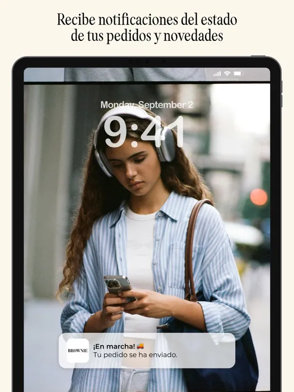 Capturas de tela do BROWNIE - Womenswear iPad 