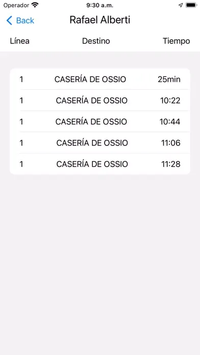 Bus San Fernando 스크린샷