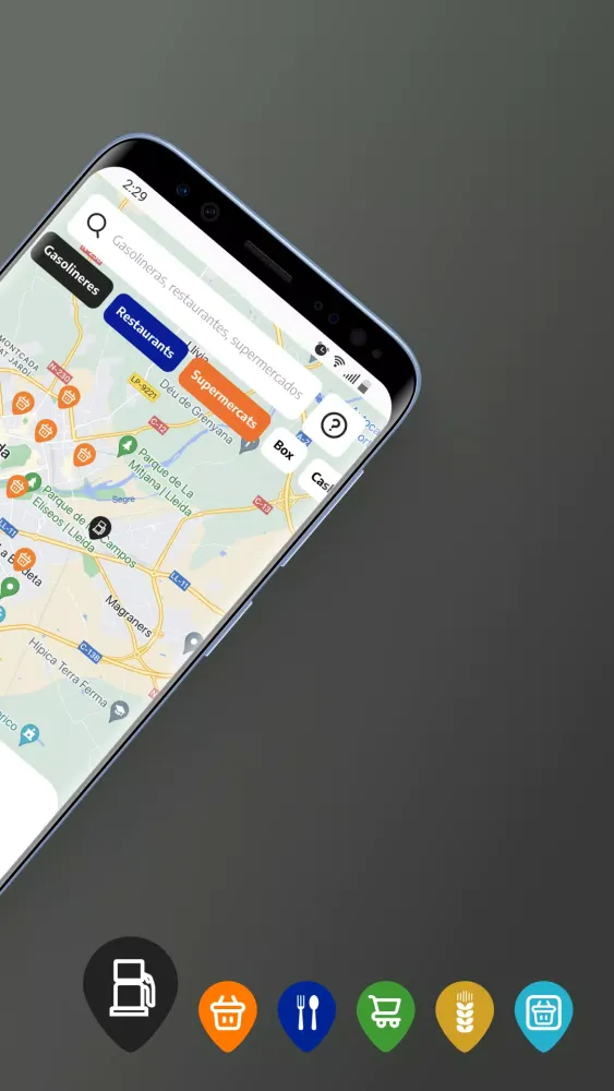 Скриншоты bonÀrea CarPay