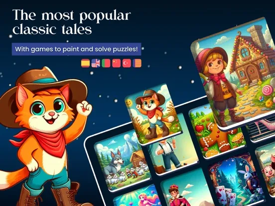 Classic Fairy Tales game iPad 应用截图