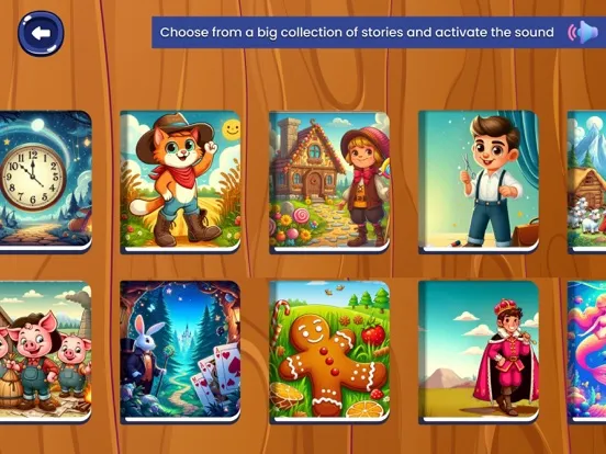 Classic Fairy Tales game iPad 应用截图