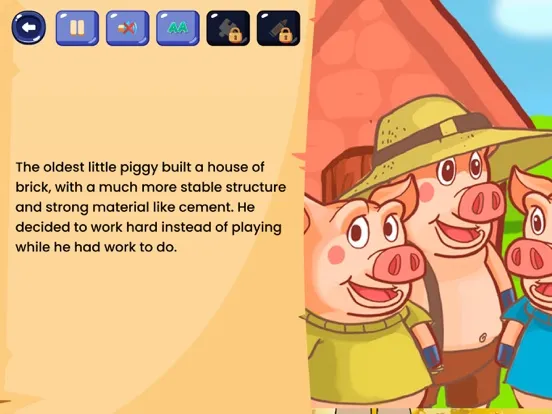 Classic Fairy Tales game iPad 应用截图