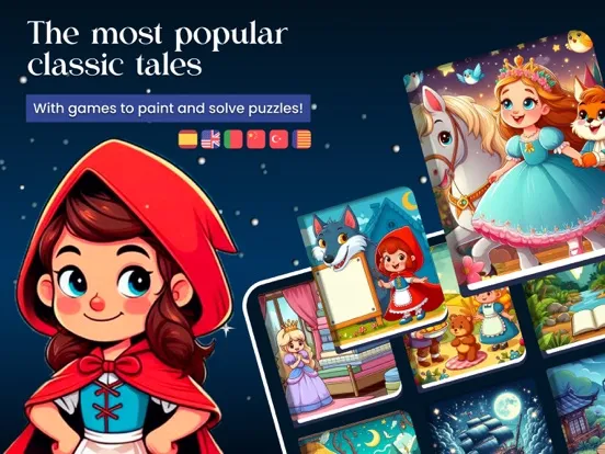 Tangkapan layar Classic Fairy Tales game 3 iPad 