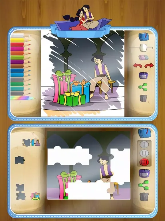Zrzuty ekranu Aladdin and the wonderful lam iPad 