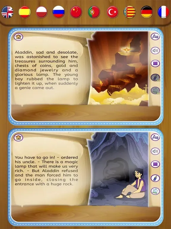 Zrzuty ekranu Aladdin and the wonderful lam iPad 