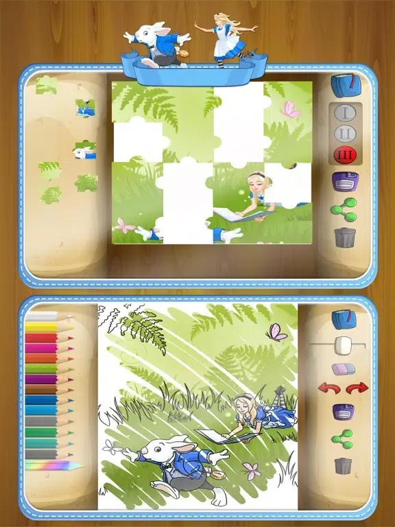 Alice's Adventures Wonderland iPad 應用截圖