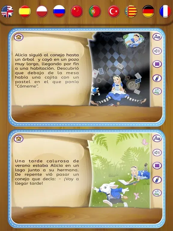 Alice's Adventures Wonderland iPad 應用截圖