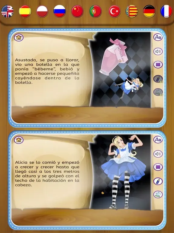 Alice's Adventures Wonderland iPad 應用截圖
