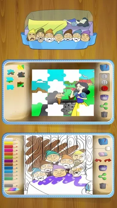 Capturas de tela do Snow White & the 7 Dwarfs Tale