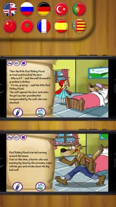 Little Red Riding Hood - Classic tales for kids سکرین شاٹس