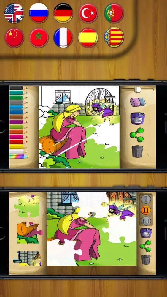 Cinderella Classic short stories book – Pro سکرین شاٹس