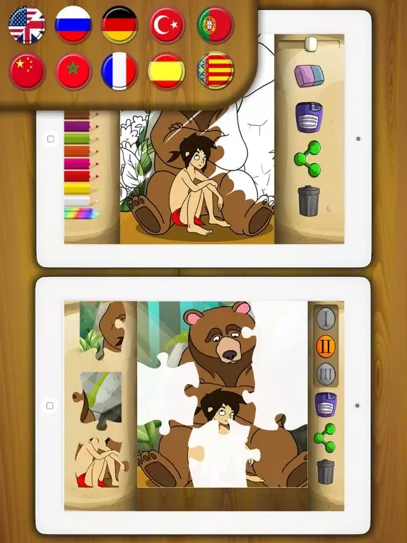 Capturas de tela do The Jungle Book - Classic tales for kids iPad 