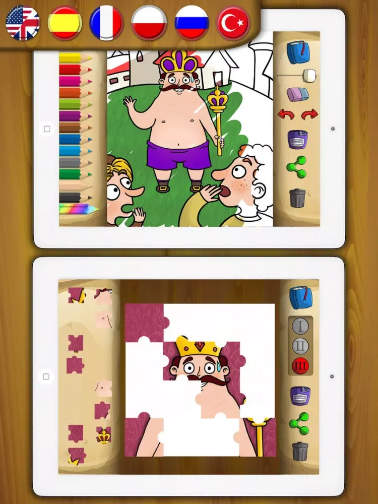Captures d'écran de The Emperor's new clothes classic stories – Pro iPad 