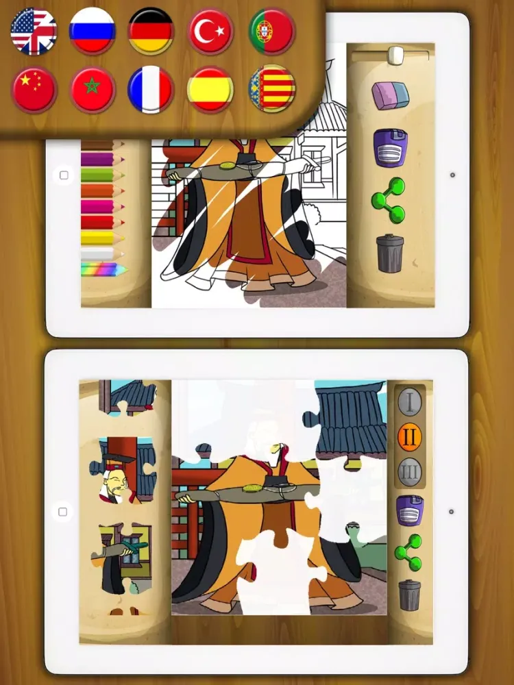 Mulan classic tales for kids - Premium iPad  Screenshots