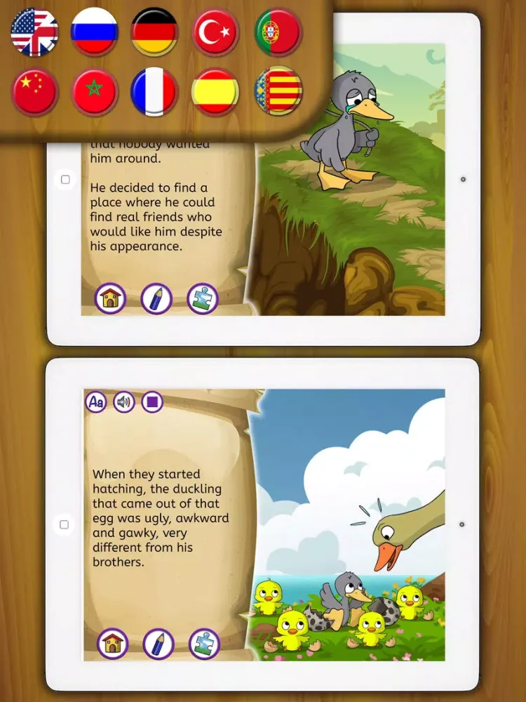 The Ugly Duckling Classic tales - Premium iPad  سکرین شاٹس
