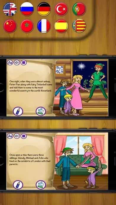 Capturas de pantalla de Peter Pan Classic tales - interactive books
