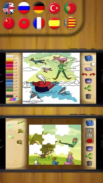 Capturas de pantalla de Peter Pan Classic tales - interactive books