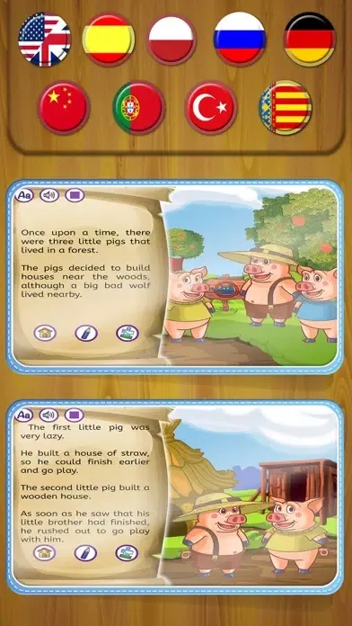 Tangkapan skrin Three Little Pigs - Tale