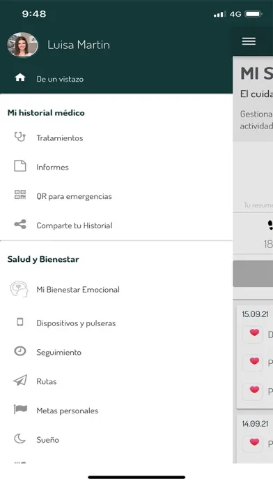 Mi Salud con Caser سکرین شاٹس