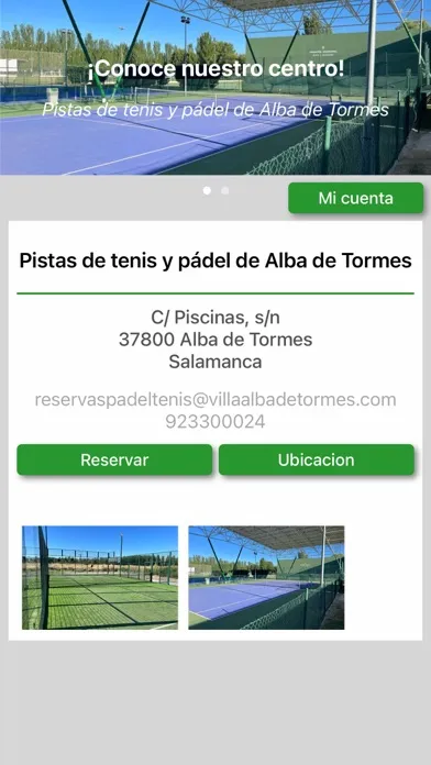 Captures d'écran de Reservas Alba de Tormes