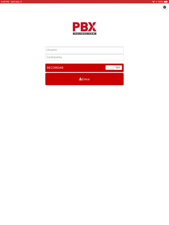 PBX iPad  Screenshots