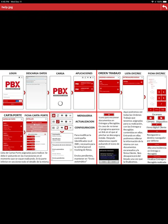 PBX iPad  Screenshots