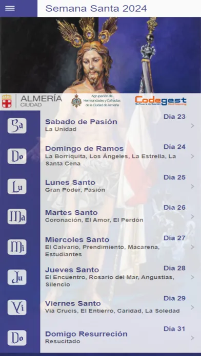 Guía Semana Santa Almería 2024 Screenshots