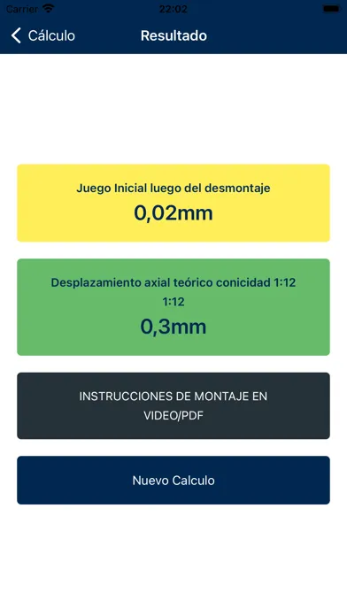 Capturas de tela do Cálculo De Reducción Del Juego