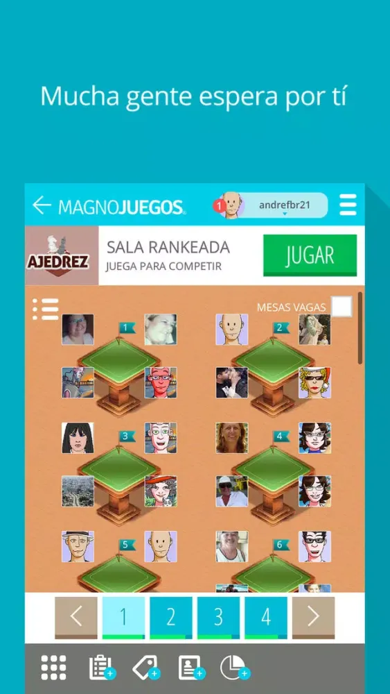 Captures d'écran de Ajadrez MagnoJuegos