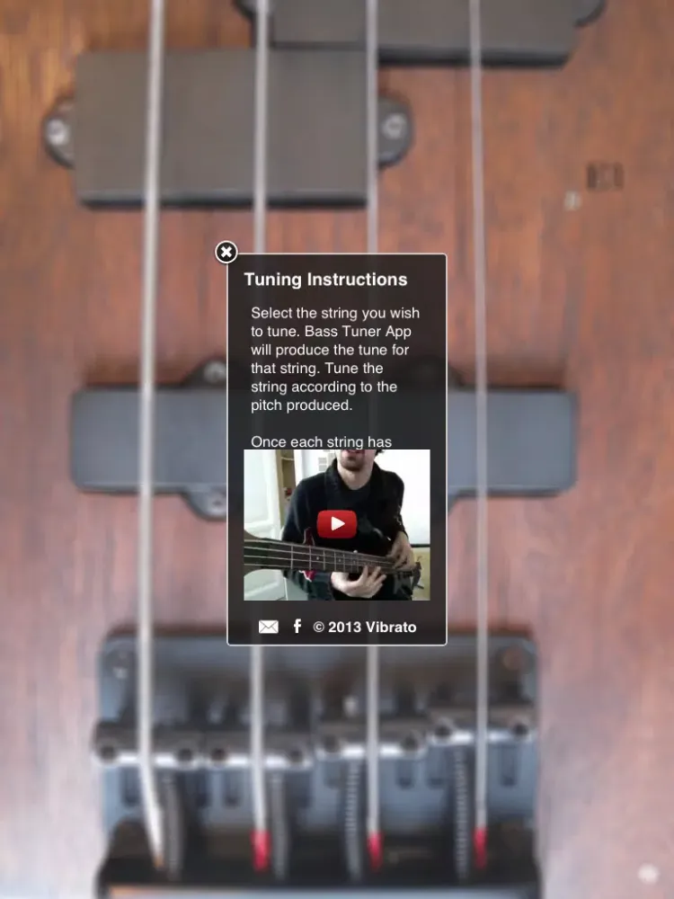 Скриншоты Bass Tuner App iPad 