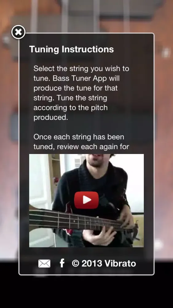 Скриншоты Bass Tuner App
