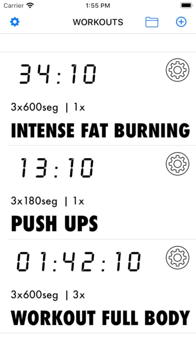 Tabata HIIT Timer स्क्रीनशॉट