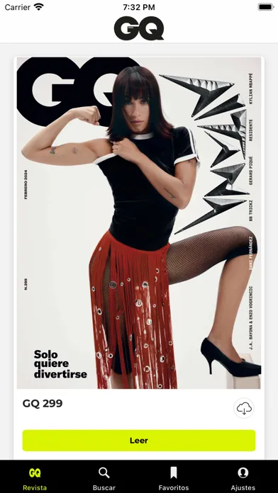 GQ España سکرین شاٹس