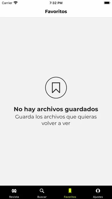 GQ España سکرین شاٹس