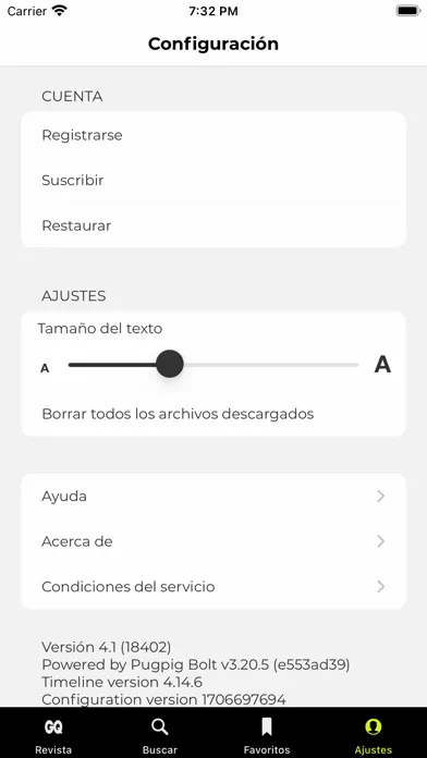 GQ España سکرین شاٹس