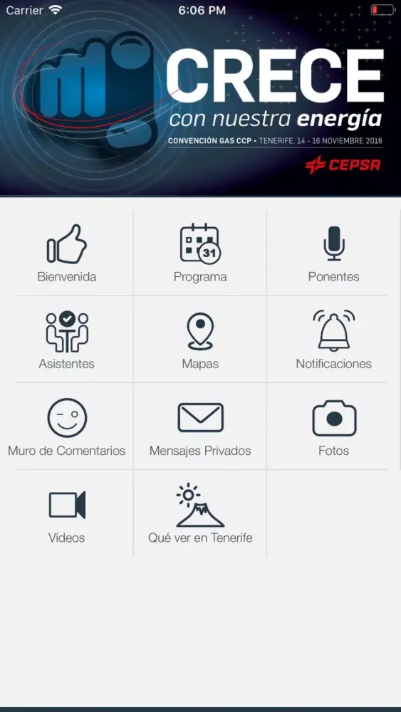 CRECE con nuestra energía 2018应用截图