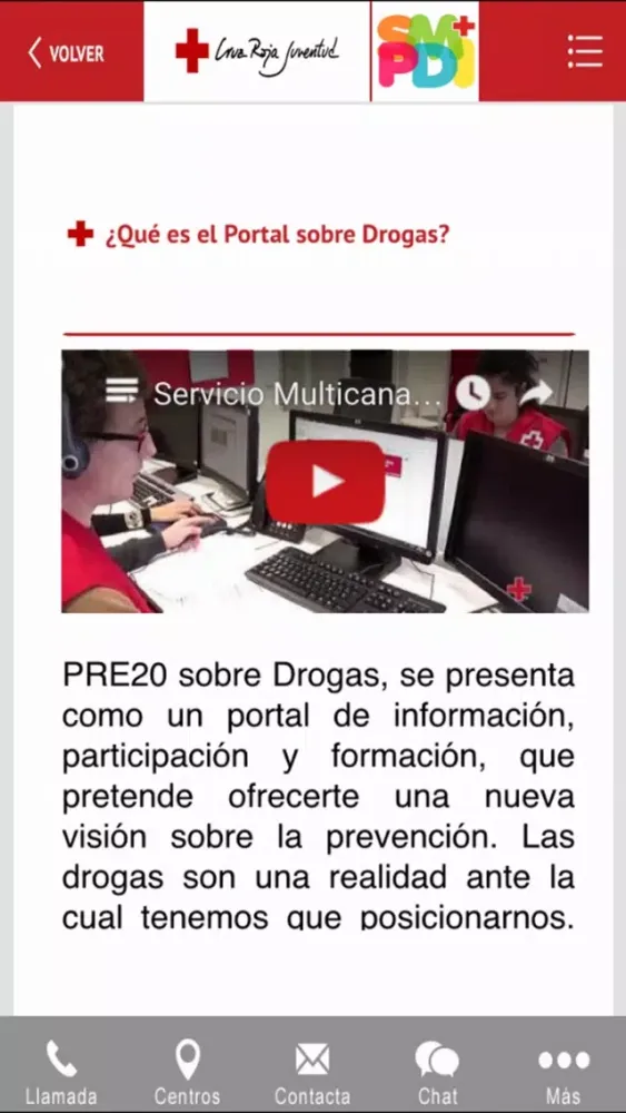 Ảnh chụp màn hình của SobreDrogas CRJ