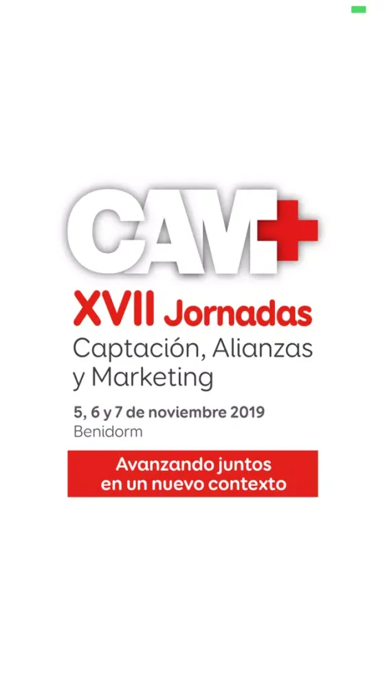 Ảnh chụp màn hình của XVII Jornadas de Captación