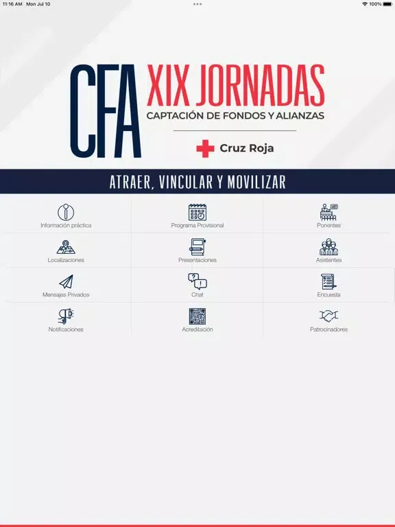 تصاویر XIX JORNADAS CFA 2023 iPad 