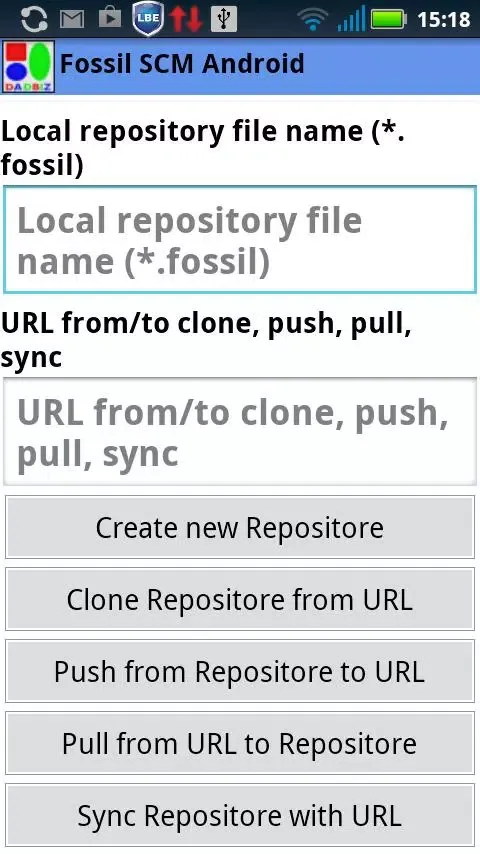 Capturas de pantalla de Fossil Version Control