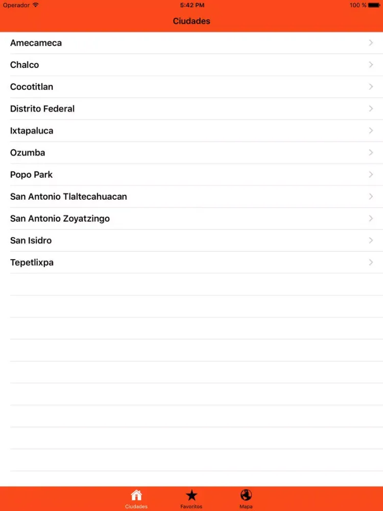 ADO Volcanes iPad  Screenshots