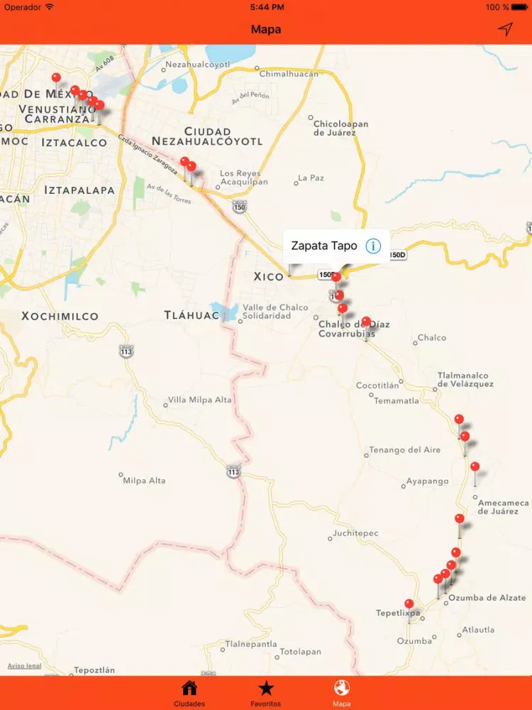 ADO Volcanes iPad  Screenshots