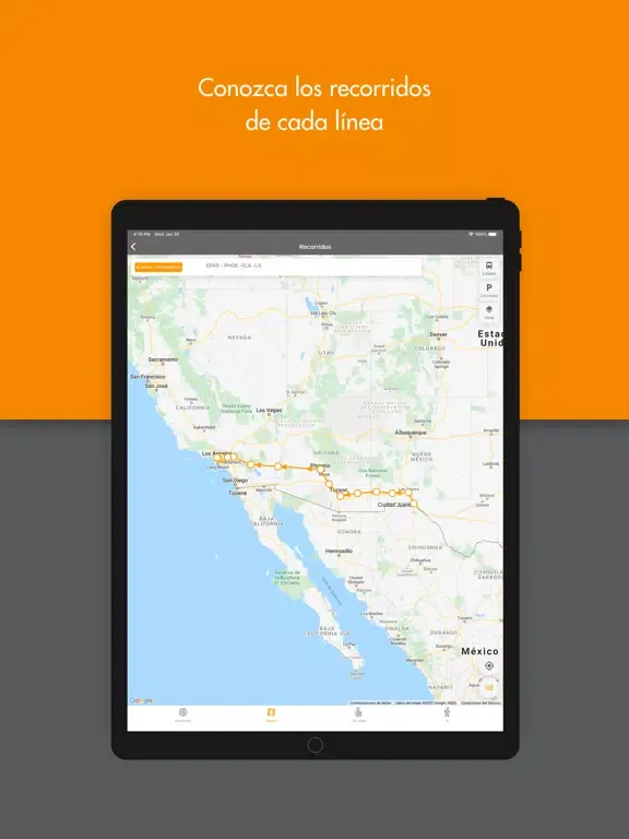 Capturas de pantalla de LosLimousines iPad 