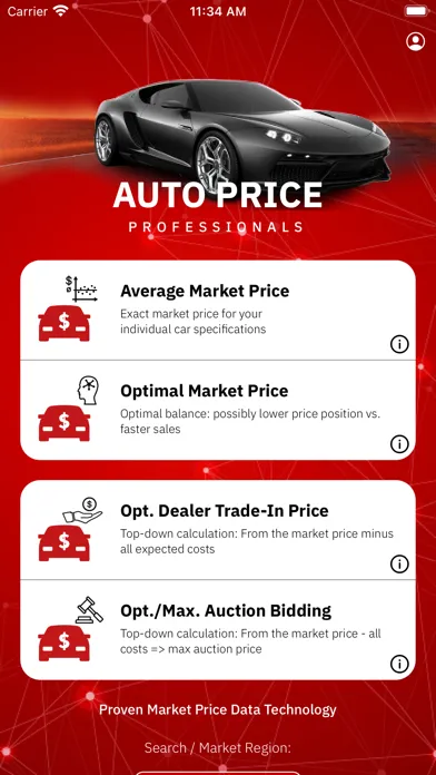 Auto Price APP Screenshots