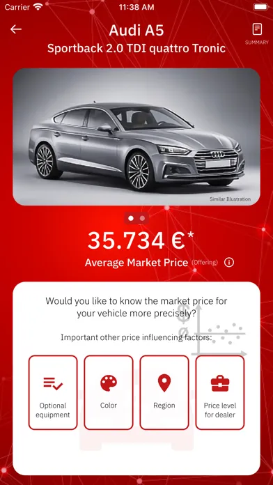 Auto Price APP Screenshots